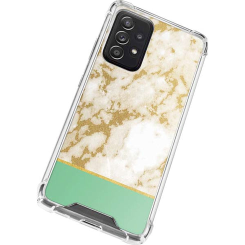 Pastel Marble Galaxy A72 5G Clear Case